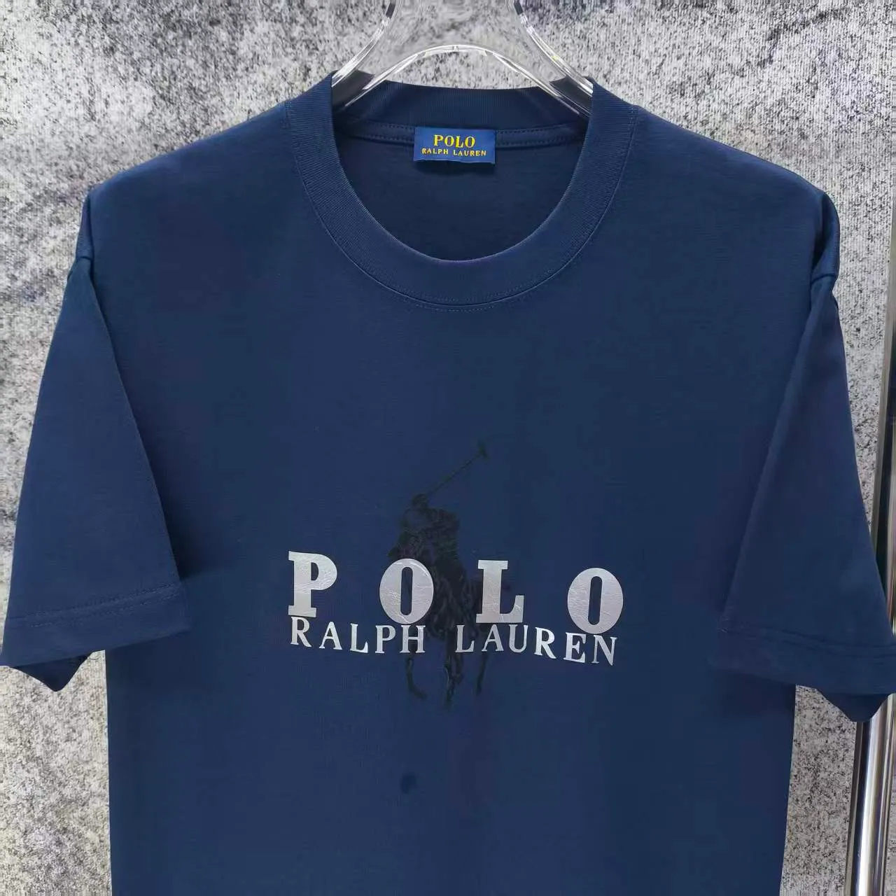 Polo 2026 New Arrival logo t Same Style Size S M L XL XXL Black White Navy Blue